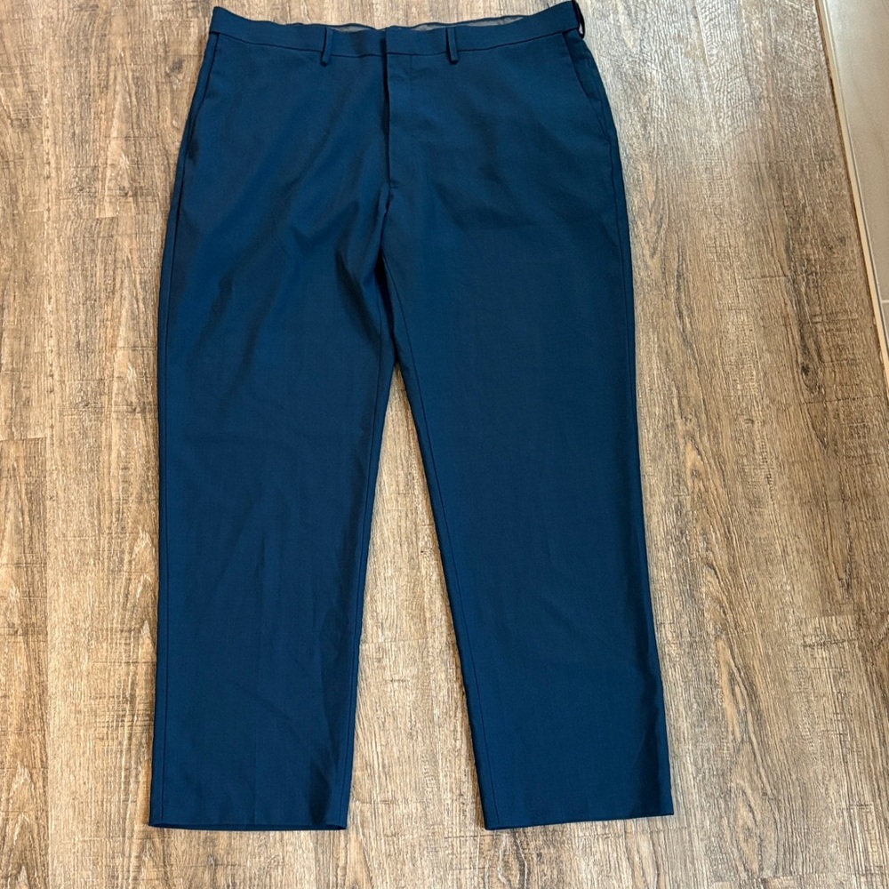 Haggar Men's Navy Dress Pants - Classic Straight